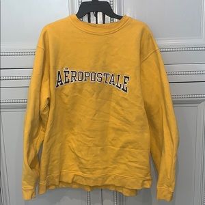 Yellow sweatshirt!